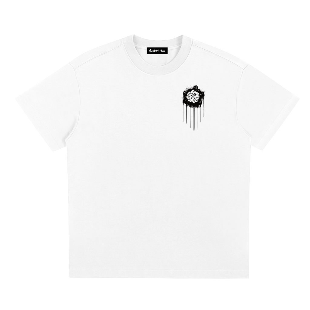"The White Tee with Logo"